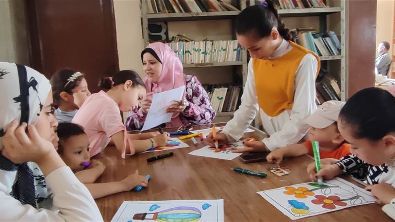 بعض ورش ثقافة الفيوم