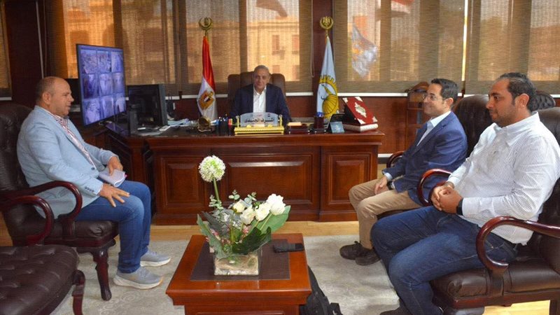 محافظ الغربية يتابع أعمال مصنع دفرة لتدوير المخلفات