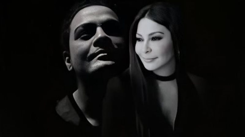 إليسا والشاعر نادر عبد الله