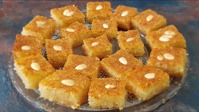 بسبوسة الـ 10 دقائق