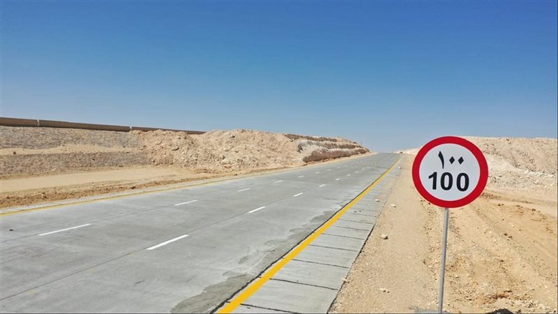 مشروع ازدواج طريق سيوة  / مطروح 