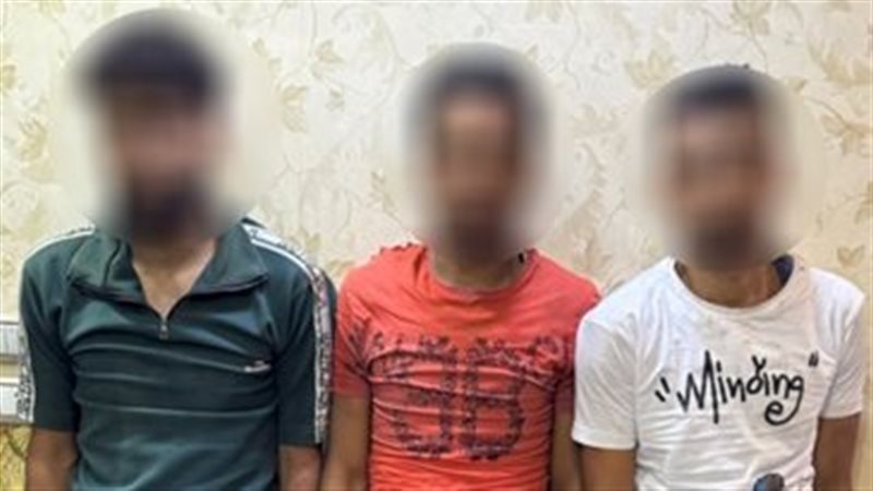 المتهمين والمضبوطات 