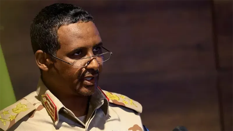 قائد قوات الدعم السريع محمد حمدان دقلو 