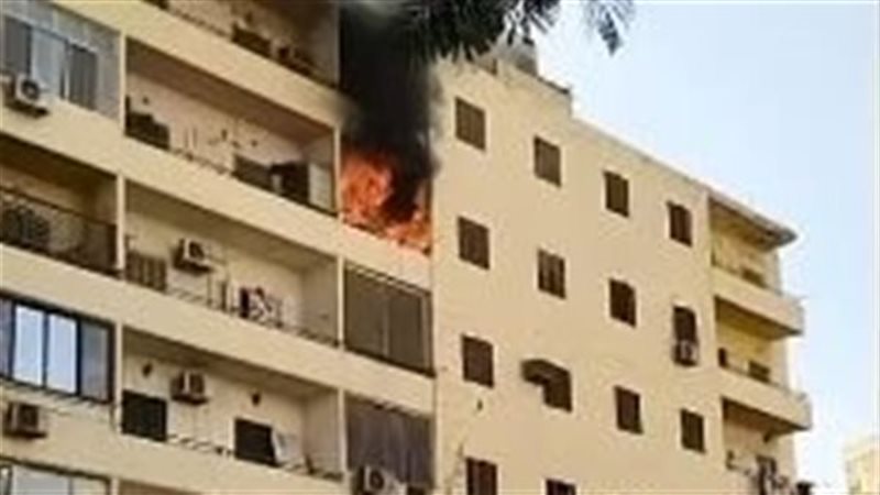 حريق شقة أرشيفية 