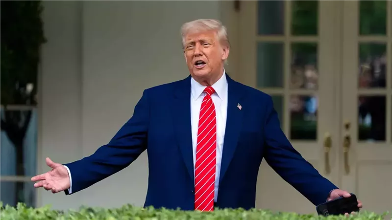 الرئيس الأمريكي دونالد ترامب
