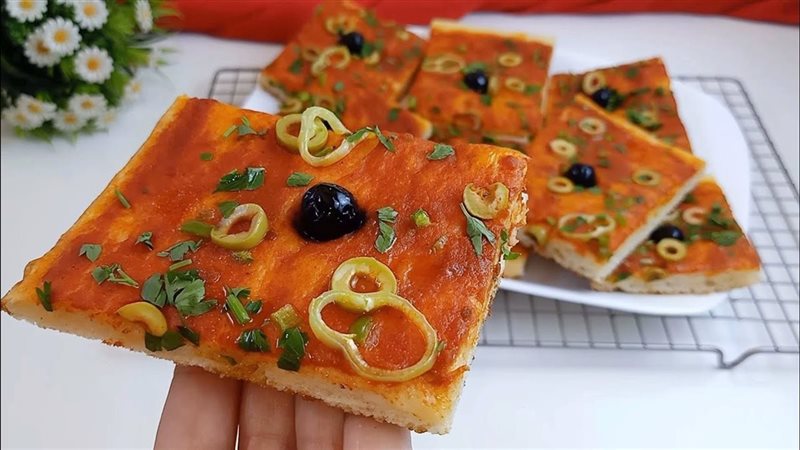  بيتزا الكاري المنزلية
