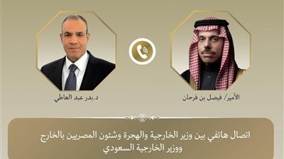 وزير الخارجية يستعرض مع نظيره السعودي جهود وقف إطلاق النار في غزة