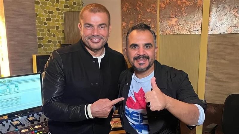 وليد سعد وعمرو دياب