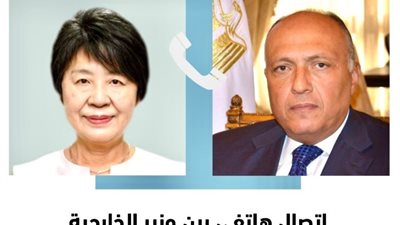 وزير الخارجية يؤكد لنظيرته اليابانية رفض مصر القاطع لمحاولات تهجير الفلسطينيين