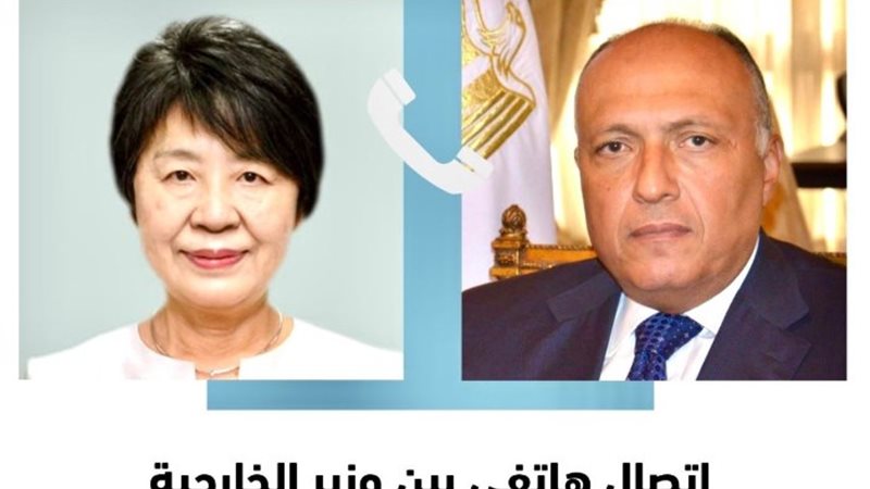 وزير الخارجية يتلقى اتصال هاتفي