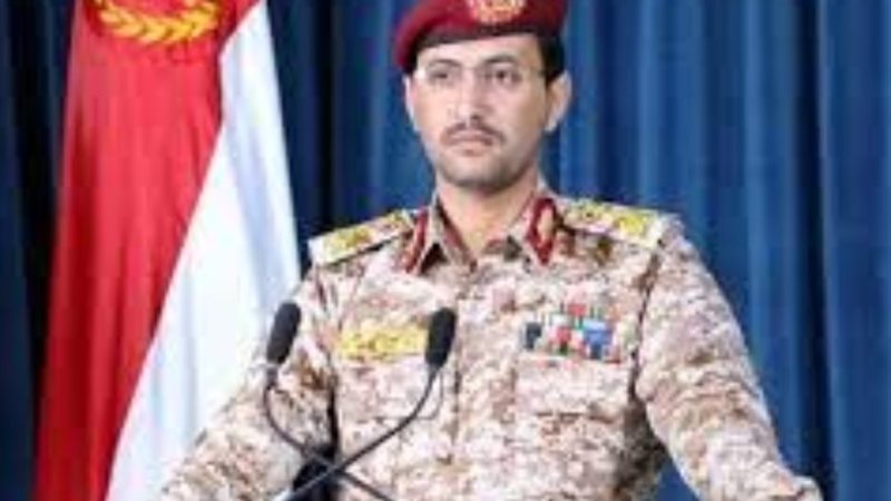 العميد يحي سريع المتحدث الرسمي للقوات المسلحة اليمنية