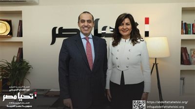 حملة «السيسي» الانتخابية تستقبل السفيرة نبيلة مكرم