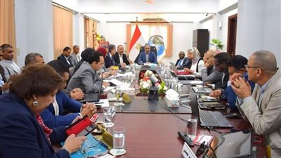 محافظ الأقصر ونائب وزير الإسكان يتابعون برنامج الصرف الصحي المتكامل