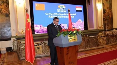 وزير التنمية المحلية يشهد احتفال جمعية الصداقة المصرية الصينية