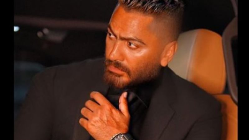 الفنان تامر حسني