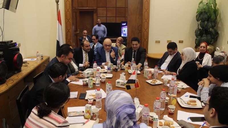 لقاءات التنسيقية بعدد من الأحزاب المصرية