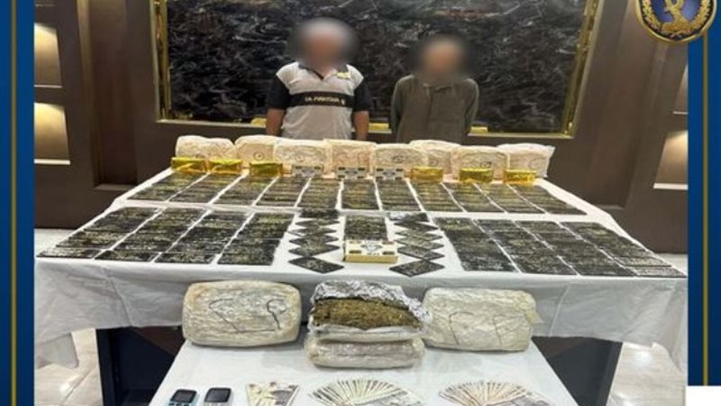 المتهمون والمضبوطات