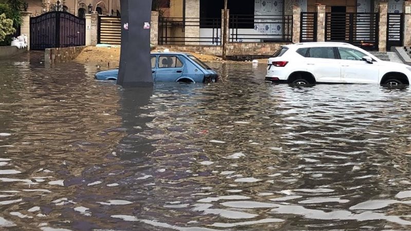 أمطار غزيرة فى المحافظات