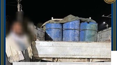 ضبط شخص بحوزته كمية من السولار قبل بيعها بالسوق السوداء فى الأقصر