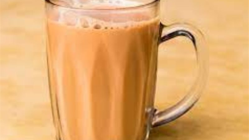 شاي بحليب