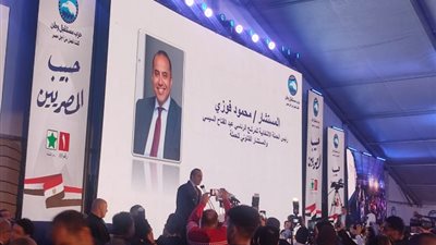 المستشار محمود فوزي: إنجازات المرشح الرئاسي السيسي لا تحصى بجميع المحافظات