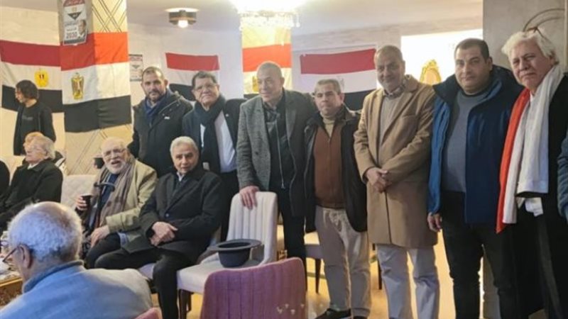 الجالية المصرية بفرنسا