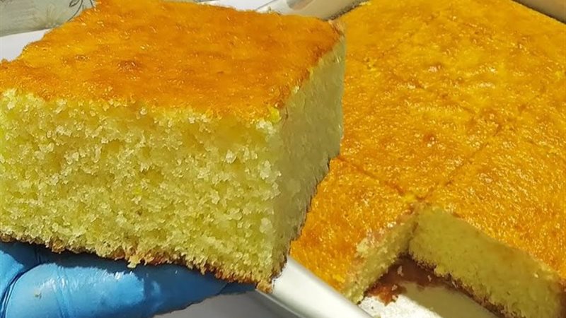طريقة عمل كيكة البرتقال