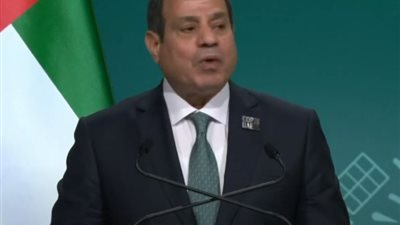 الرئيس السيسي يؤكد ضرورة تعزيز العمل الجماعي للتعامل مع تغير المناخ