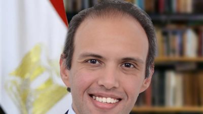 النائب محمد فريد يدلي بصوته فى الانتخابات الرئاسية بالمغرب