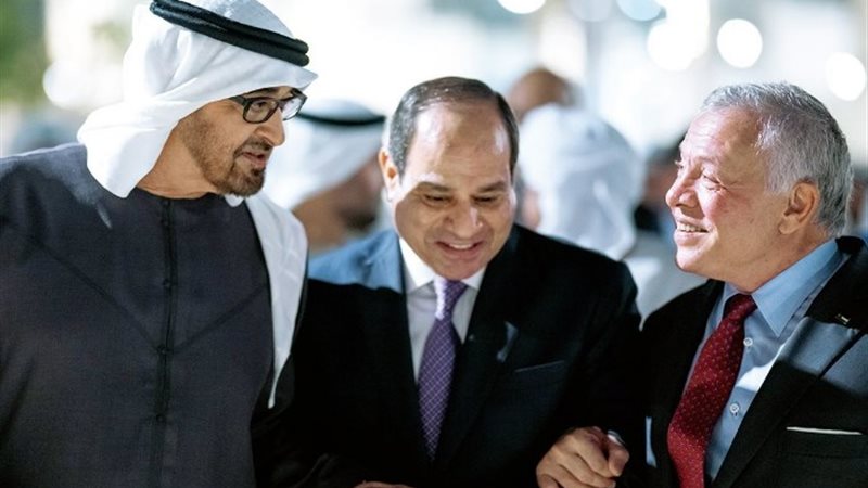 الرئيس السيسي خلال مشاركته في احتفالات اليوم الوطني لدولة ا