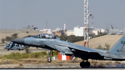 سقوط طائرة سعودية مقاتلة من طراز «إف 15 - اس ايه» واستشهاد طاقهما