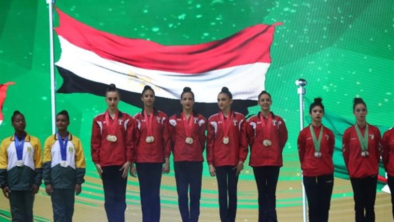 منتخب مصر لجمباز الإيروبيك