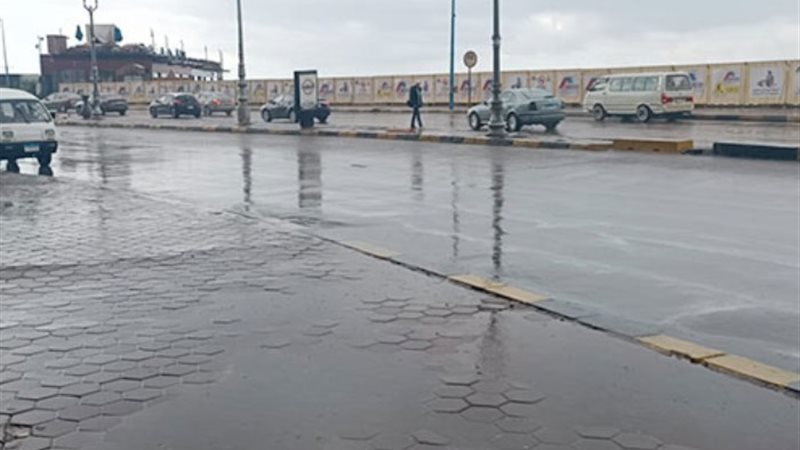 سقوط الأمطار
