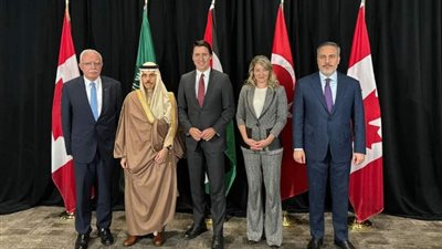 اللجنة الوزارية يلتقون رئيس الوزراء الكندي