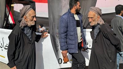 الحاج عوض: جاي أشارك في الانتخابات عشان تراب مصر اللي ضحينا زمان لأجله