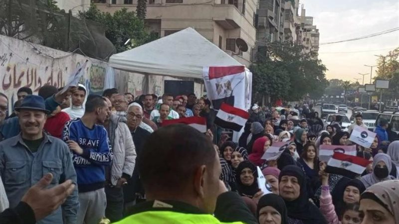 توافد الناخبين