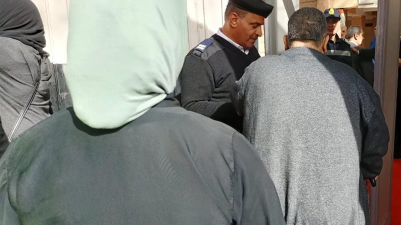 من أمام مدرسة أحمد عرابي بإمبابة