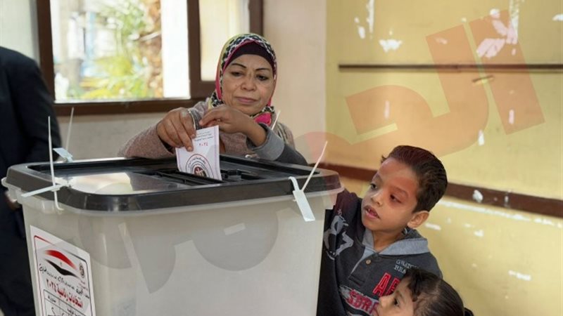 لقطة من التصويت