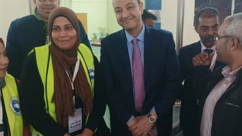 مشاركة عمرو أديب بالانتخابات