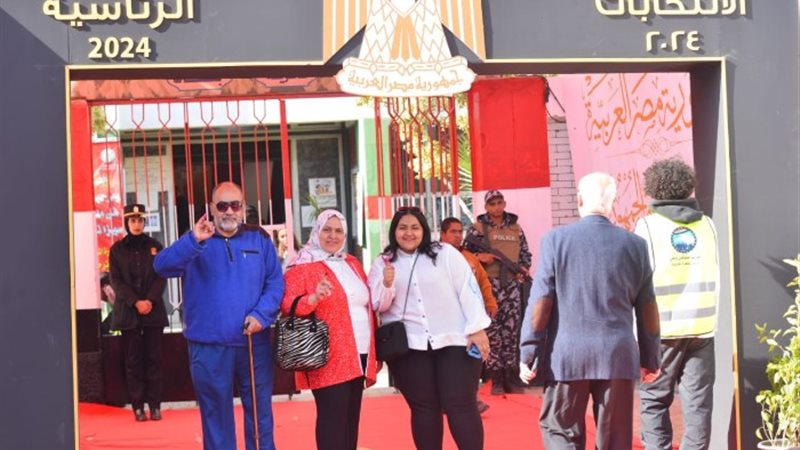 إحدى اللجان الانتخابية