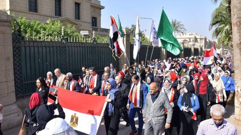 مشاركة المصريين بالانتخابات الرئاسية