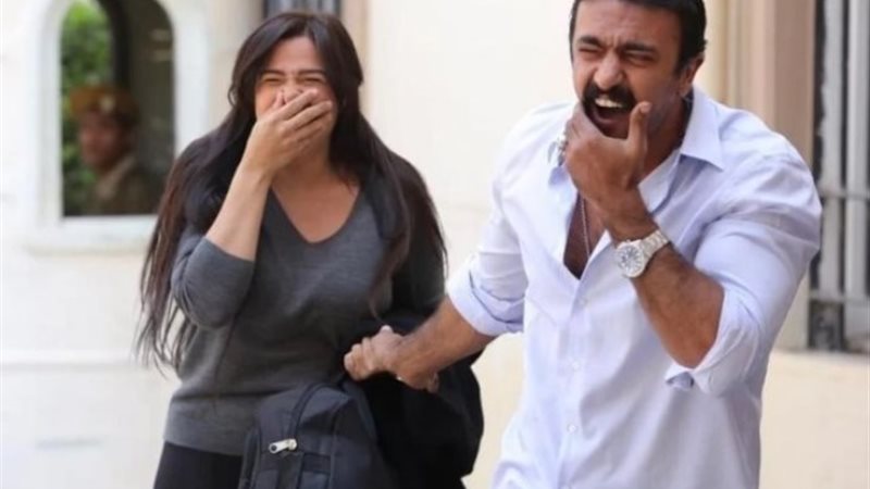 أحمد العوضي وياسمين عبدالعزيز