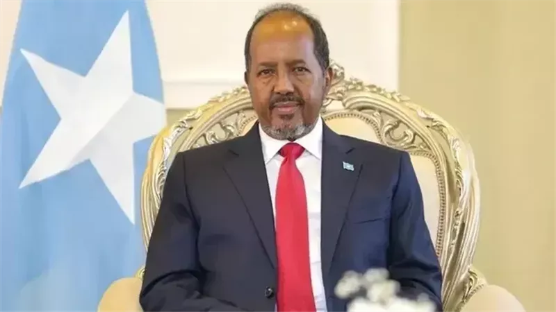 الرئيس الصومالي حسن شيخ محمود 