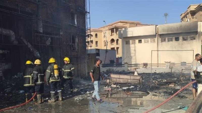حريق مول دبي