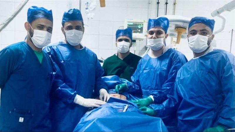 الفريق الطبي بـ مستشفى الفيوم العام 