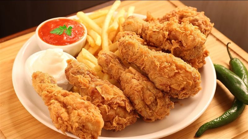 طريقة عمل الفراخ البروستد 