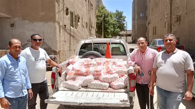 بعض الحملات  التموينية على الجزارين