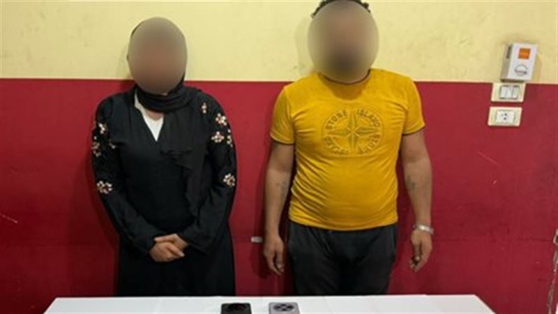 المتهمة بسرقة مشغولات ذهبية في الجيزة والمتهم الثاني عميل سي