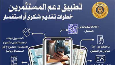 تطبيق دعم المستثمرين.. منصة رقمية لحل شكاوى واستفسارات قطاع الصناعة (تفاصيل)