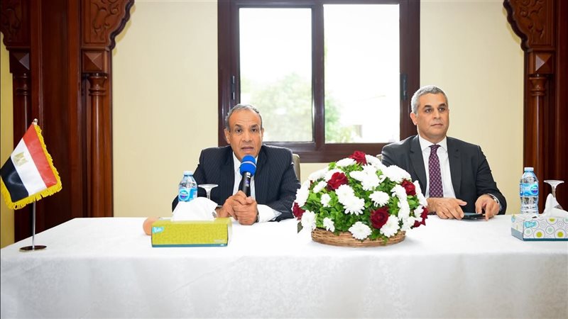 وزير الخارجية يلتقي بأعضاء الجالية المصرية في نيجيريا 